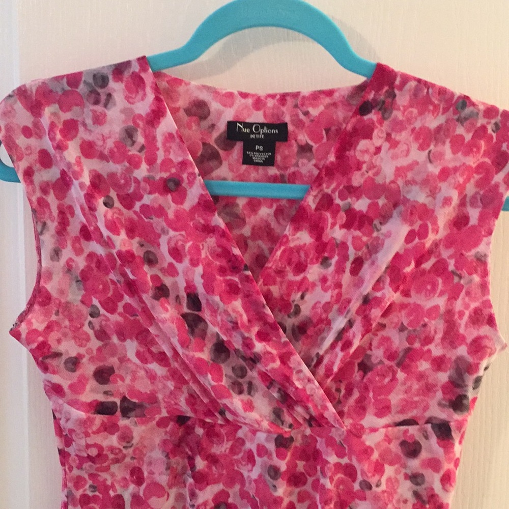 Pink multi colored top - Picture 3 of 7